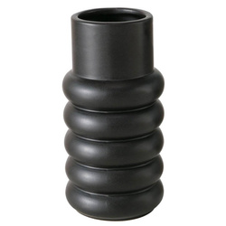 Vaza Mirabella, din gresie,
14 cm, negru