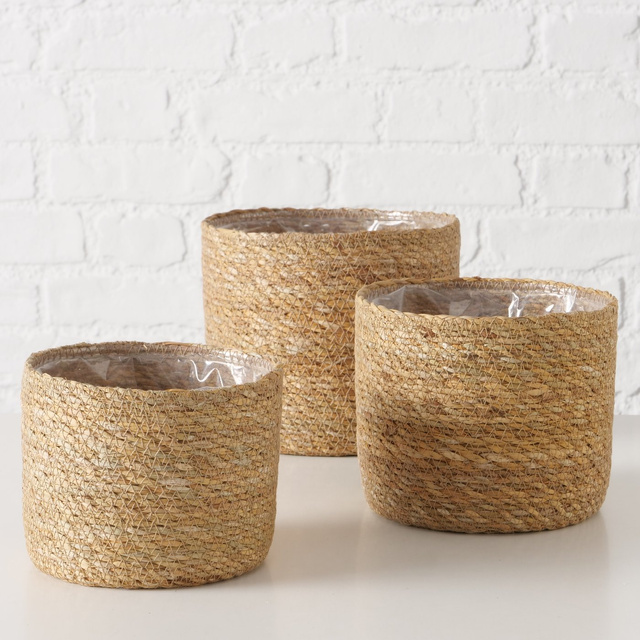 Ghivece decorative SOPHY, 3 bucăți