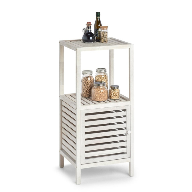 Raft baie din lemn cu dulap, 2 niveluri, ZELLER