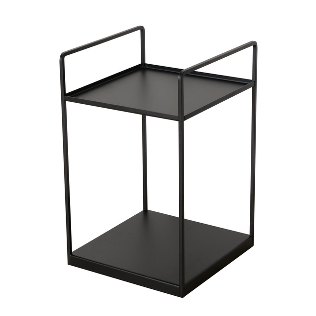 Set 2 măsuțe de cafea loft Como, negru