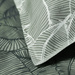 Set lenjerie de pat din bumbac Leaves, reversibila, 220 x 240 cm