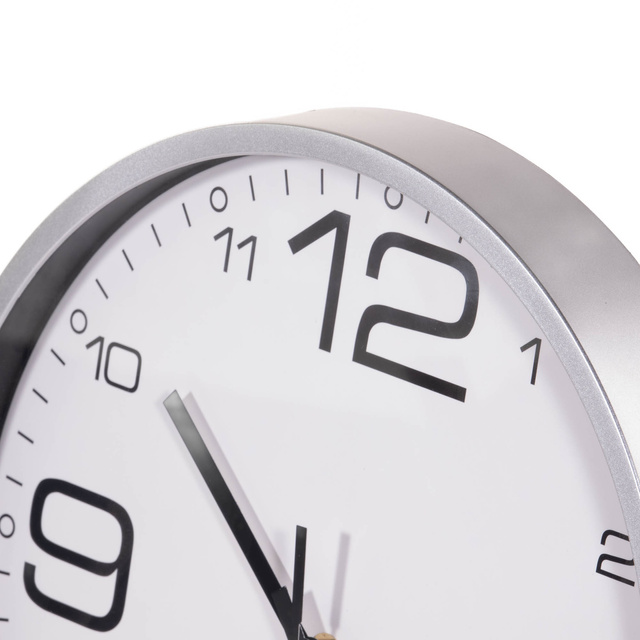 Ceas de perete cu functie de statie meteo, Ø 30,5 cm