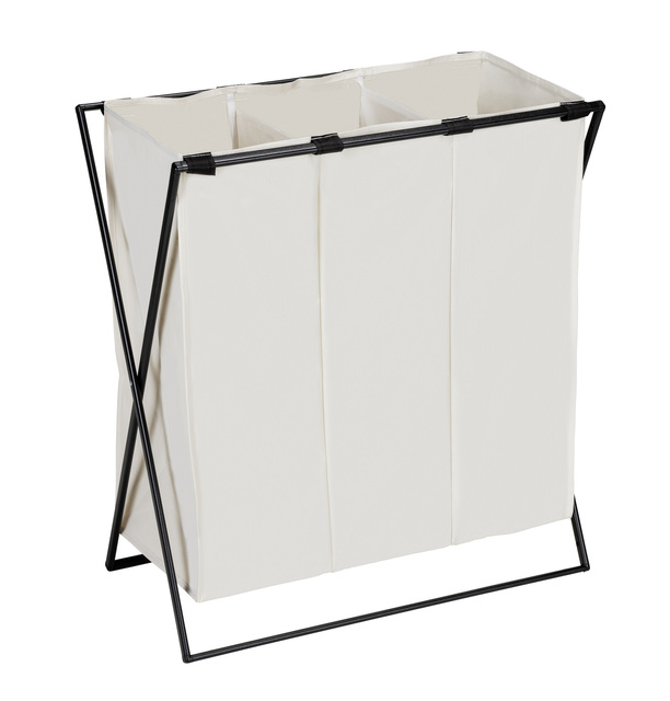 Coș de rufe cu trei compartimente, Trio, WENKO