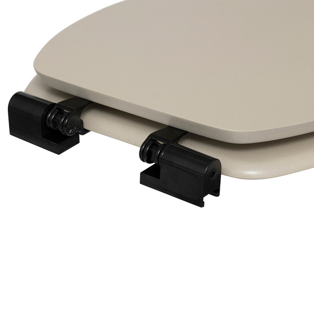 Scaun de toaletă moale Lin Onyx