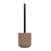 Perie de toaletă cu mâner negru și recipient ceramic, MAMBO