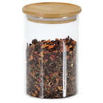 Recipient din sticlă cu capac de bambus, 800 ml, KESPER