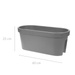 Ghiveci balcon, 60 x 28 x 25 cm