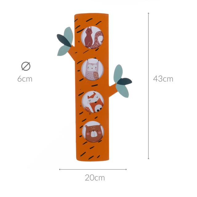 Rama foto in forma de copac, 43 x 21 cm