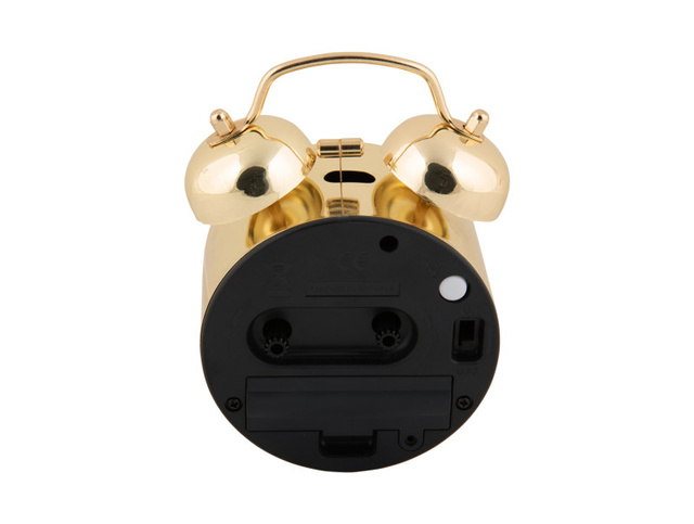 Ceas deșteptător retro PEARL GLOW, Ø 8 cm