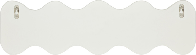 Raft suspendat pentru cărți SALINA val, 53 cm