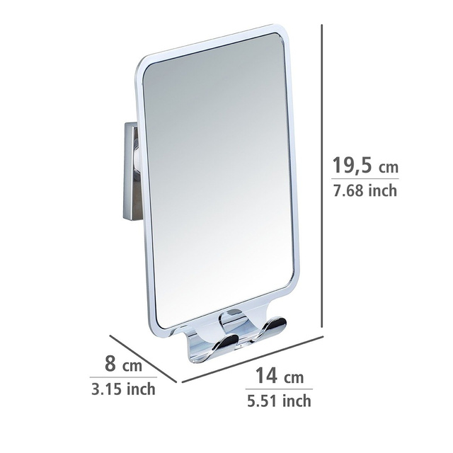 Oglinda cosmetica Wenko, 14x20 cm