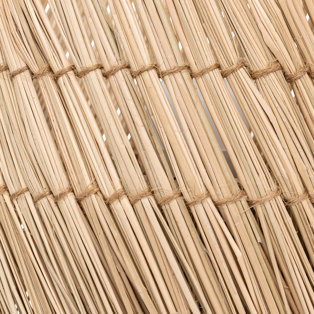 Lampă de masă Yoni iarbă de mare naturală înălțime 34 cm