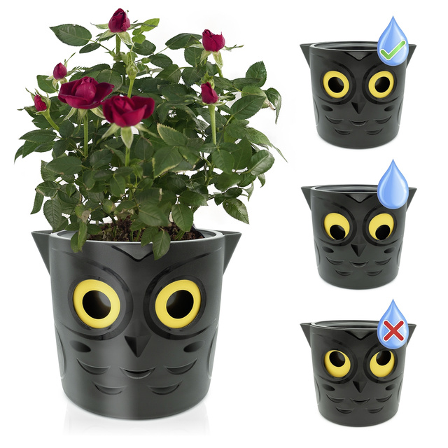 Ghiveci cu indicator de apa, Ø 18 cm