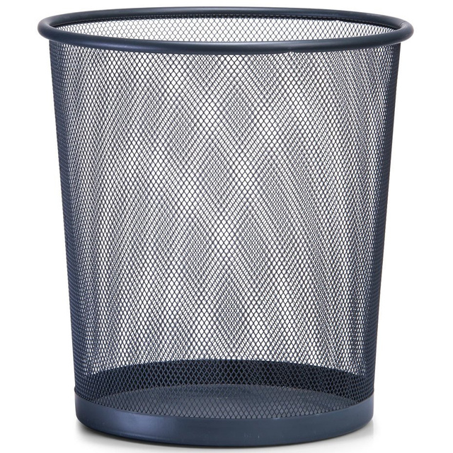 Coș de hârtie din plasă de oțel, ZELLER, negru