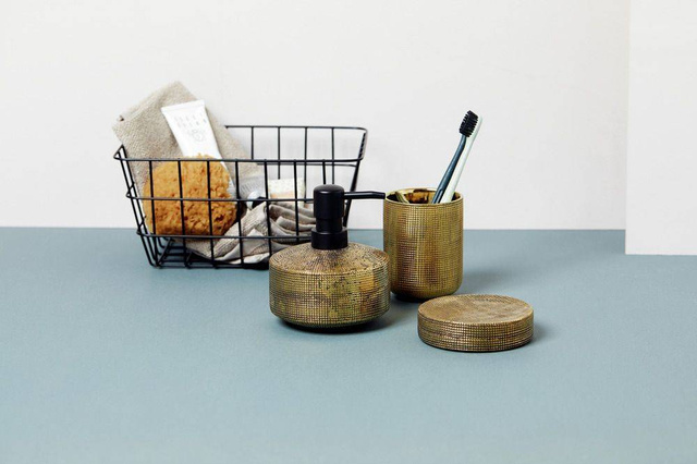 Coș de baie VIANA negru mat, Wenko