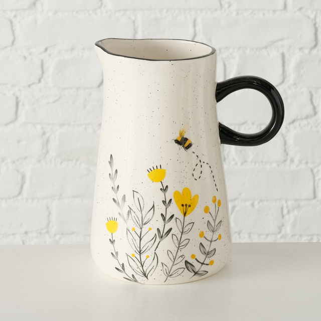 Urcior din gresie, pictat manual, BIENI