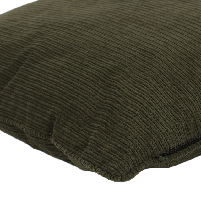 Pernă decorativă din catifea cu margine, 40 x 40 cm