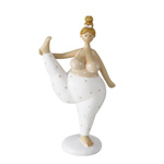 Figurină din porțelan Yoga, femeie, 22 cm