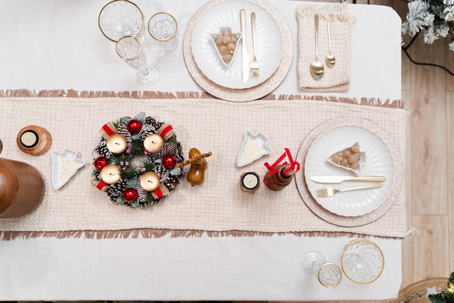 Set de tacamuri GREEN HARMONY, 24 bucati