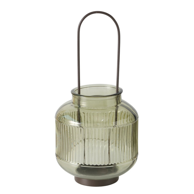 Suport pentru lumânări din sticlă ZENOR, 29 cm