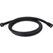 Furtun pentru dus, negru, PVC, 150 cm, 1/2