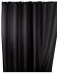 Cortina de duș, textilă, 180x200 cm, WENKO, neagră