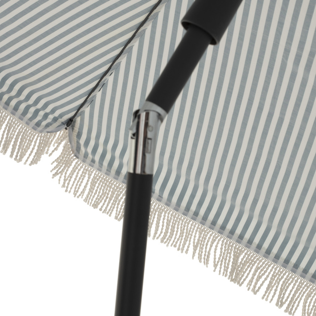 Umbrela de plaja cu ciucuri, Ø 160 cm