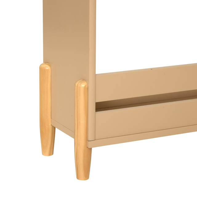 Bibliotecă pentru copii FJELLA, 61,5 x 18,5 x 100 cm, ursuleț