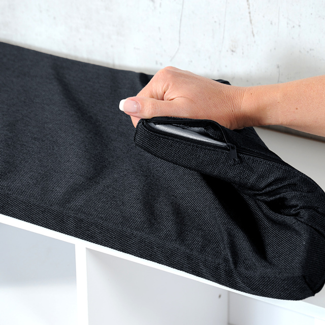 Dulap pentru 5 perechi de pantofi, cu sezut, 51,5 x 48 cm