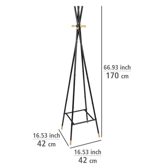 Cuier pentru jachete și paltoane, 170 cm, Loft, WENKO
