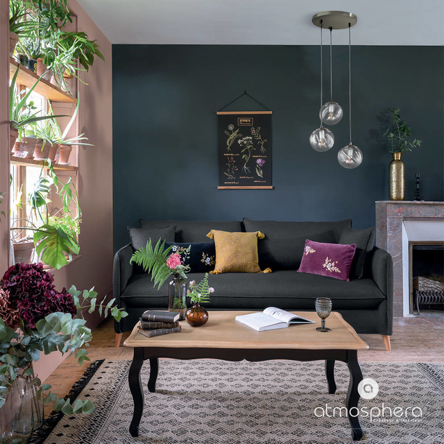 Vaza inalta pentru podea NIGHT, 45 cm, aurie