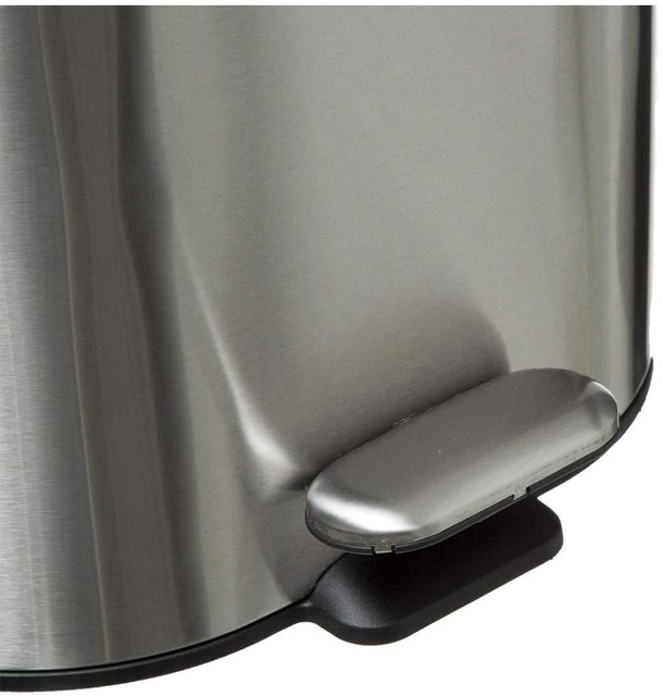 Coș de gunoi SILIFLEX 6 L cu pedală, inox
