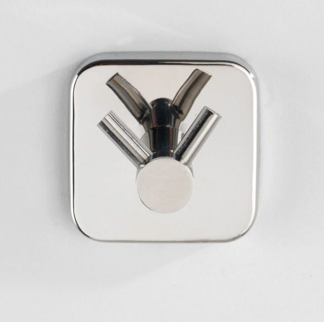 Cuier prosoape DUO argintiu MEZZANO, WENKO