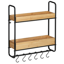 Raft de perete Wenko pe doua niveluri cu umerase LOFT