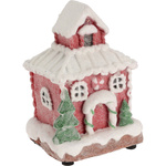 Casuta decorativa din turta dulce, 9 x 8 x 13 cm