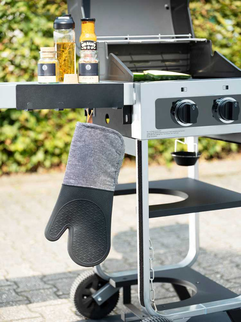 Manusi de bucatarie ADA cu capat din silicon, 2 bucati, WENKO