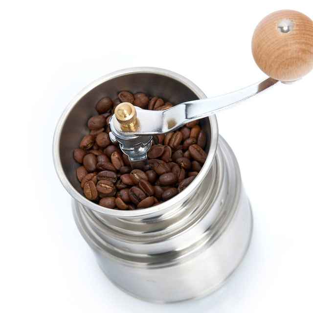 Rasnita pentru cafea Zeller, Otel inoxidabil, Argintiu