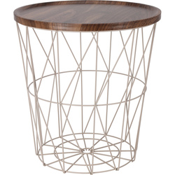 Masuta laterala cu cos, 37 x 39 cm