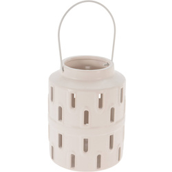 Felinar cu suport metalic lumanare, 12,5 x 17 cm