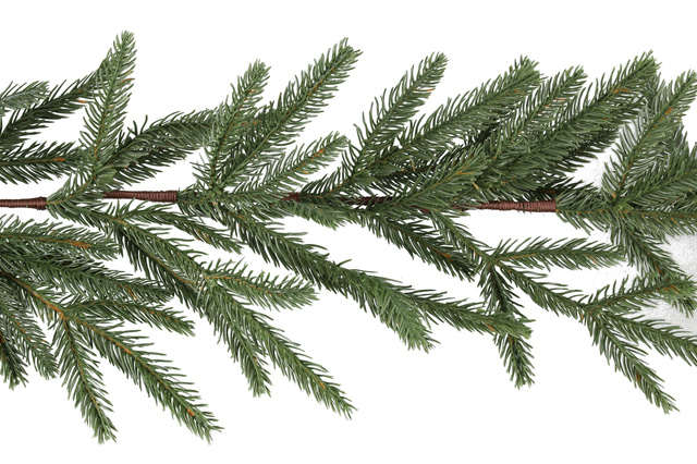 Ghirlandă decorativă, crenguțe de pin, 275 cm