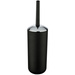 Recipient pentru perie BRASIL BLACK + perie WC, WENKO, negru