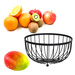 Coș fructe și legume, Ø 25 cm, din metal