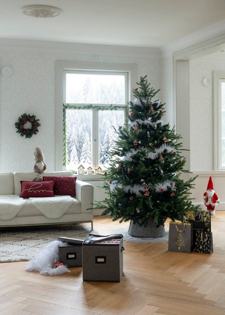 Perna decorativă cu inscripție de sărbătoare, 30 x 50 cm