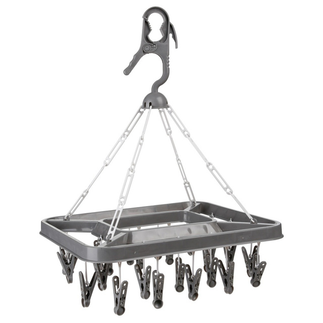 Uscător de haine suspendat, Negru