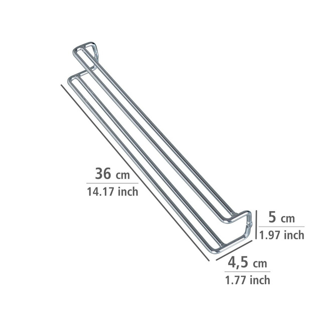 Suport pentru cravate, curele - oțel cromat, WENKO