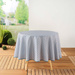 Față de masă rotundă ALIANOR din poliester, Ø 180 cm