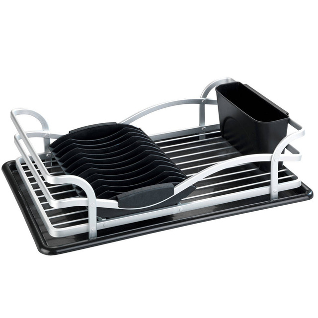 Scurgator pentru vase, 46,5 x 31,5 x 13 cm, aluminiu, WENKO