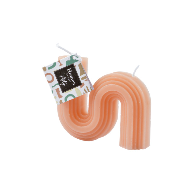 Lumanare decorativa in forma de val ARTY