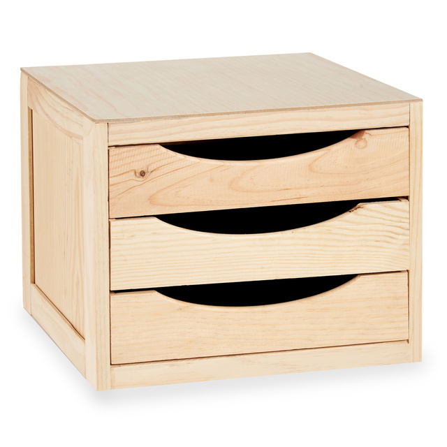 Raft îngust din bambus SQUARE, 35 x 30 x 70 cm