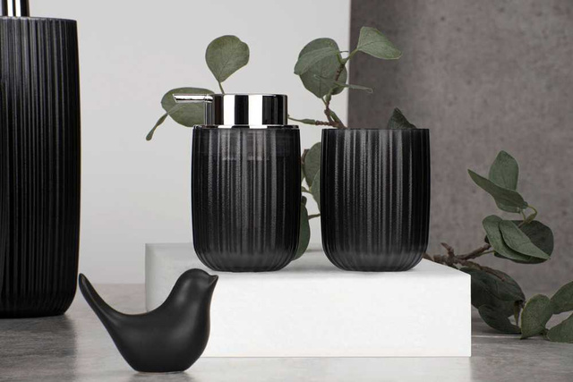 Dispenser sapun lichid AGROPOLI, Negru, Wenko